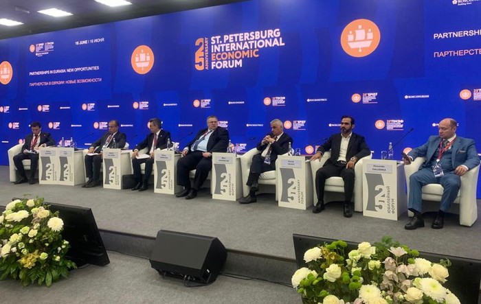 Փոխվարչապետ Մհեր Գրիգորյանը մասնակցել է Պետերբուրգյան միջազգային տնտեսական համաժողովին