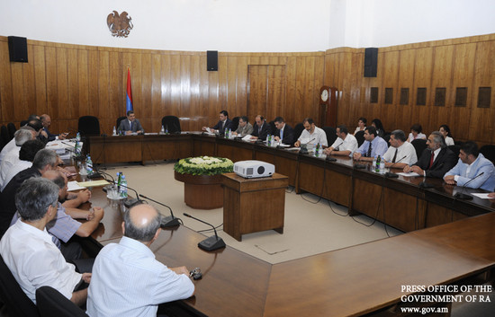 Խորհրդակցություն հրատարակչական ընկերությունների ներկայացուցիչների հետ