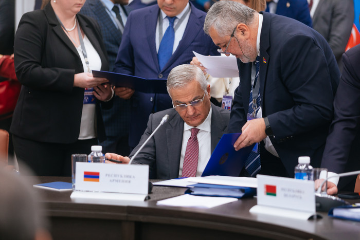 Փոխվարչապետ Մհեր Գրիգորյանը մասնակցել է ԱՊՀ պետությունների կառավարությունների ղեկավարների նիստին