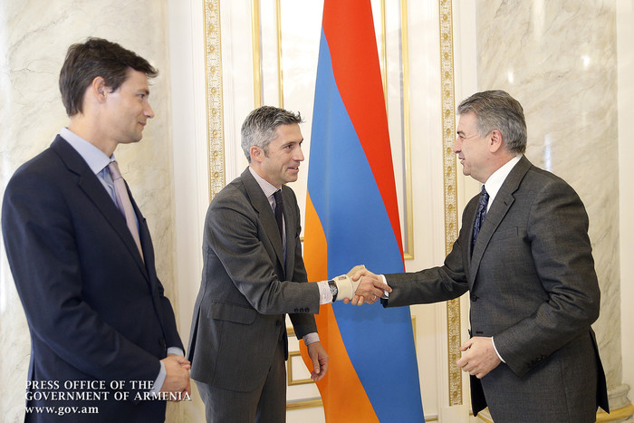 Կարեն Կարապետյանը միջազգային կոնսորցիումի ներկայացուցիչների հետ քննարկել է Մասրիկ-1 55 ՄՎ արևային կա