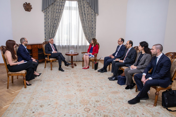 Փոխվարչապետ Մհեր Գրիգորյանն ընդունել է ԱՄՀ հայաստանյան առաքելության նորանշանակ ղեկավարին