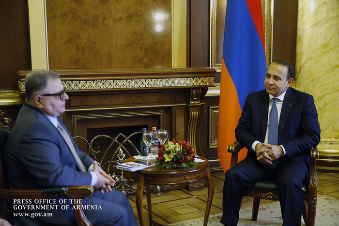 Վարչապետն ընդունել է ԵԱՀԿ երևանյան գրասենյակի նորանշանակ ղեկավարին
