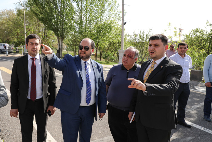 Արայիկ Հարությունյանը ծանոթացել է Կարեն Դեմիրճյանի անվան մարզահամերգային համալիրի բարեկարգման աշխատա