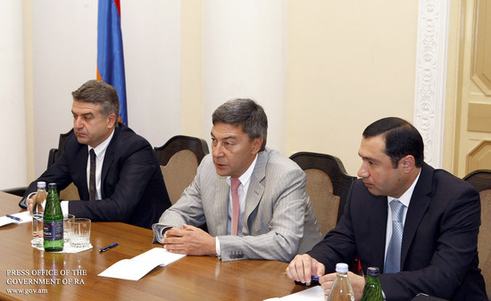 Տիգրան Սարգսյանն ընդունել է Անդրեյ Ակիմովին