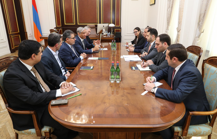 Փոխվարչապետ Մաթևոսյանն ընդունել է տեխնոլոգիական և խորհրդատվական առաջատար ընկերությունների ներկայացու