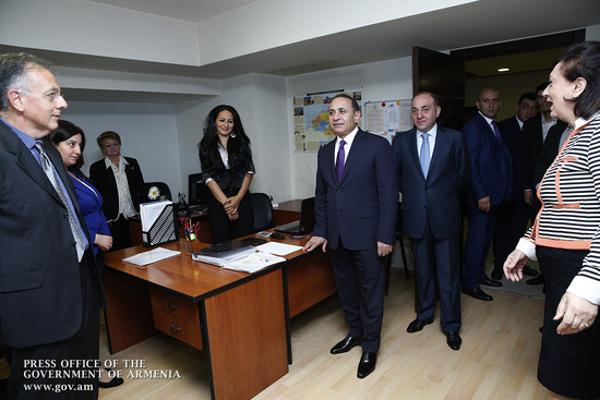 Հովիկ Աբրահամյանն այցելել է Սփյուռքի նախարարություն