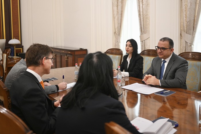 Տիգրան Խաչատրյանն ընդունել է Նիդերլանդների Թագավորության արտակարգ եւ լիազոր դեսպանին