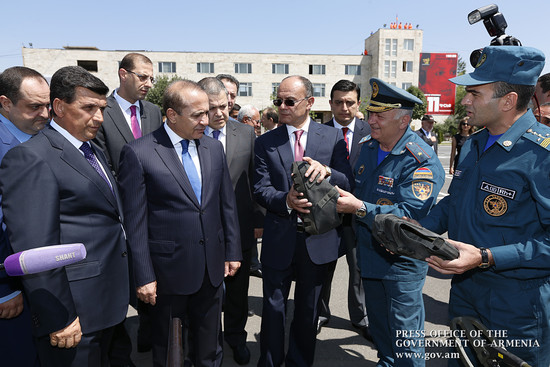 Հովիկ Աբրահամյանը ծանոթացել է ՀՀ արտակարգ իրավիճակների  նախարարության գործունեությանը