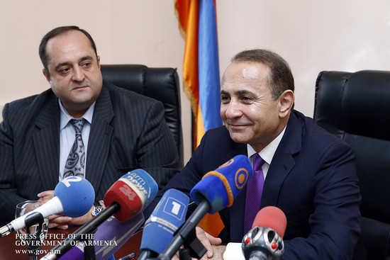 Վարչապետը ՀՀ ԱՆ աշխատակազմին է ներկայացրել ՀՀ արդարադատության նորանշանակ նախարար Հովհաննես Մանուկյան