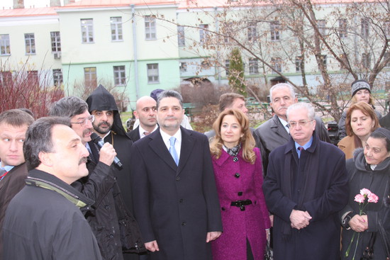 Տիգրան Սարգսյանի հանդիպումները Սանկտ Պետերբուրգում շարունակվում են
