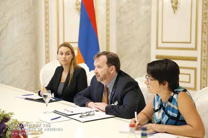 Կարեն Կարապետյանը և Ռիչարդ Միլսը քննարկել են հայ-ամերիկյան փոխգործակցությանն առնչվող մի շարք հարցեր