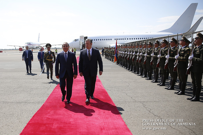 Պաշտոնական այցով Հայաստան է ժամանել Վրաստանի վարչապետ Գիորգի Կվիրիկաշվիլին