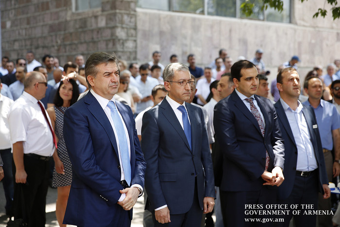 Վարչապետը մասնակցել է Հայաստանում առաջին արևային վահանակներ արտադրող գործարանի բացմանը