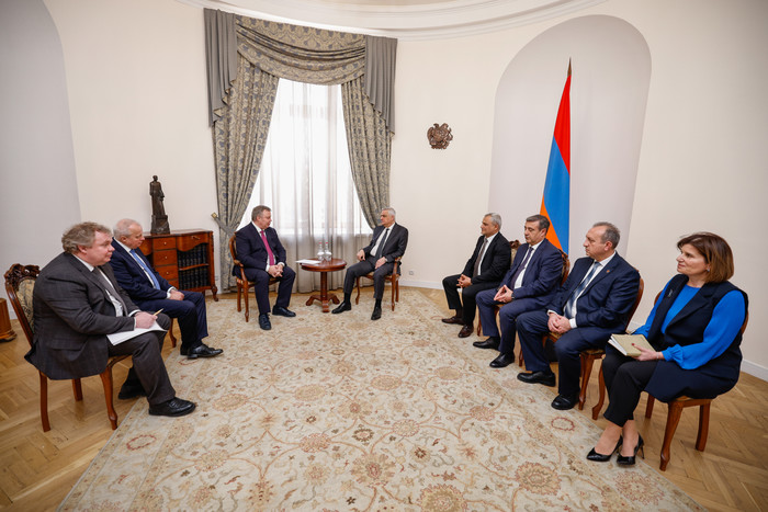 Փոխվարչապետ Մհեր Գրիգորյանն ընդունել է «Ռոսատոմ» պետական կորպորացիայի գլխավոր տնօրենի առաջին տեղակալ