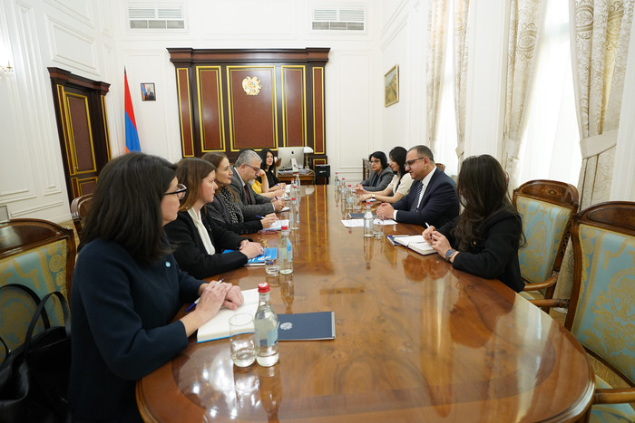 Տիգրան Խաչատրյանն  ընդունել է ՄԱԿ-ի մանկական հիմնադրամի Եվրոպայի և Կենտրոնական Ասիայի տարածաշրջանի գ
