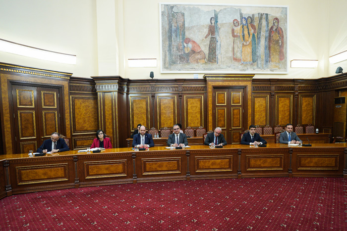 Տիգրան Խաչատրյանը և Արայիկ Հարությունյանն ընդունել են ԱՄՆ առևտրի դեպարտամենտի պատվիրակությանը