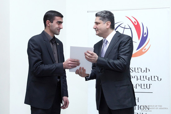 Ֆինանսական միջոցների բացակայությունը չպետք է պատճառ դառնա, որպեսզի տաղանդաշատ երիտասարդները չկարողան