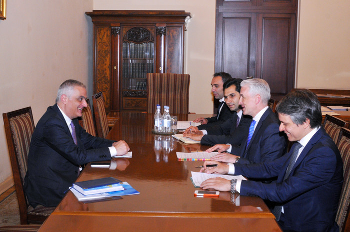 Փոխվարչապետ Մհերի Գրիգորյանը հանդիպում է ունեցել Հայաստանում ՄԱԿ-ի մշտական համակարգողի հետ