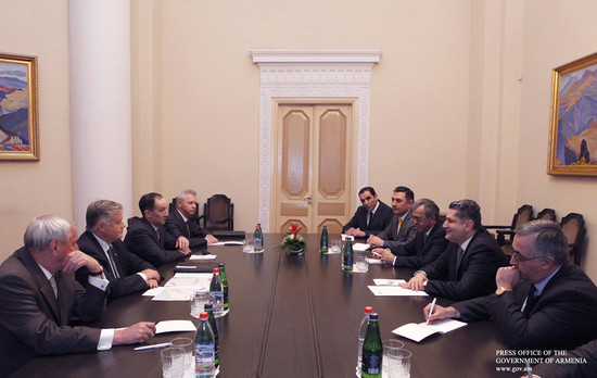 Տիգրան Սարգսյանն ընդունել է Վլադիմիր Յակունինին