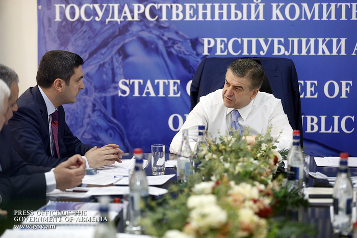 Կարեն Կարապետյանը ծանոթացել է ջրային տնտեսության ոլորտում իրականացվող ինստիտուցիոնալ բարեփոխումների 