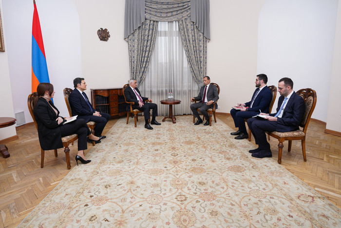 Փոխվարչապետ Մհեր Գրիգորյանն ընդունել է Իտալիայի դեսպանին