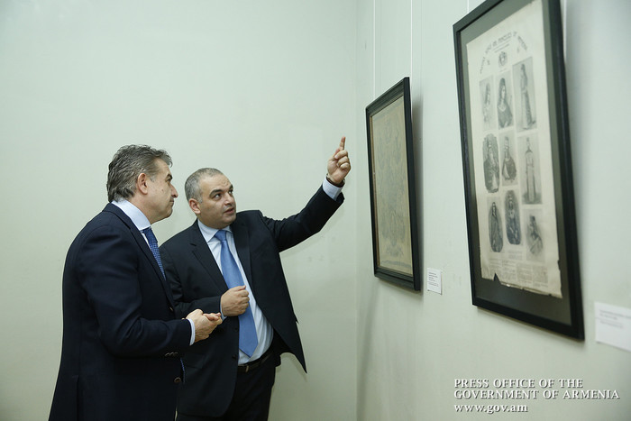 Վարչապետն այցելել է Հայաստանի ազգային պատկերասրահ և պատմության թանգարան