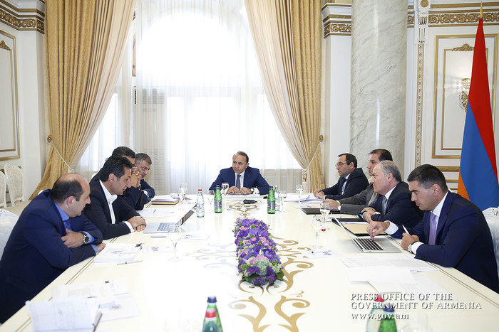 Վարչապետի գլխավորությամբ տեղի է ունեցել խորհրդակցություն