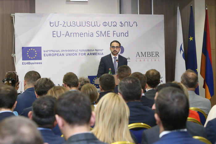 Փոխվարչապետ Տիգրան Ավինյանը մասնակցել է «ԵՄ-Հայաստան ՓՄՁ ֆոնդ»-ի մեկնարկի արարողությանը