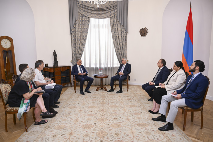 Փոխվարչապետ Մհեր Գրիգորյանն ընդունել է ԵՄ պատվիրակության ղեկավարին