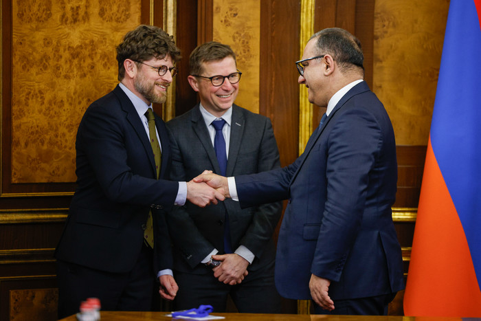Փոխվարչապետ Տիգրան Խաչատրյանը ընդունել  է «Ֆրանսիայի ձեռնարկությունների շարժում» կազմակերպության (ME
