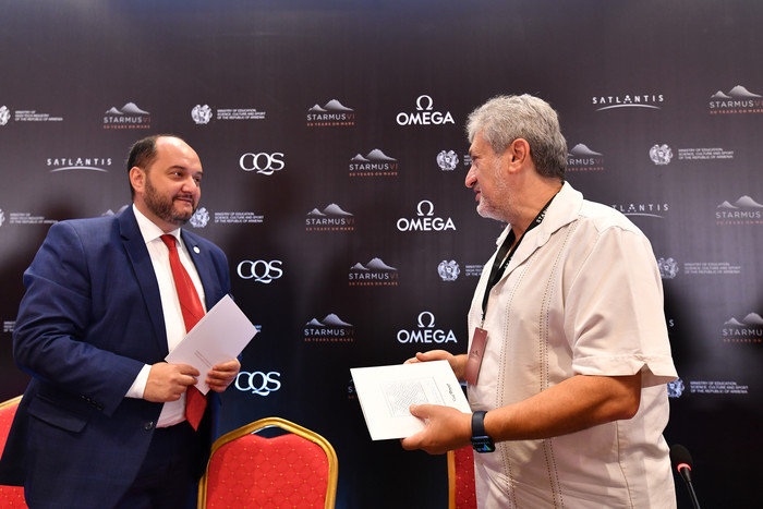 Արայիկ Հարությունյանը մասնակցել է «Սթարմուս» 6-րդ միջազգային փառատոնը Երևանում» թեմայով նամականիշի մ