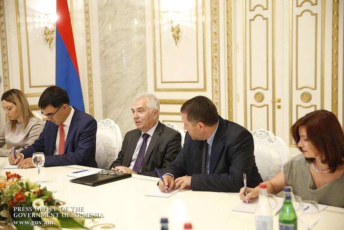 Կարեն Կարապետյանն ու Պյոտր Սվիտալսկին քննարկել են  Հայաստան-ԵՄ  համագործակցությանն առնչվող հարցեր