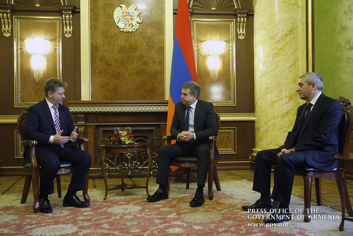 Կարեն Կարապետյանը և Մաքսիմ Սոկոլովը քննարկել են հայ-ռուսական հարաբերությունների հետագա զարգացմանն ու