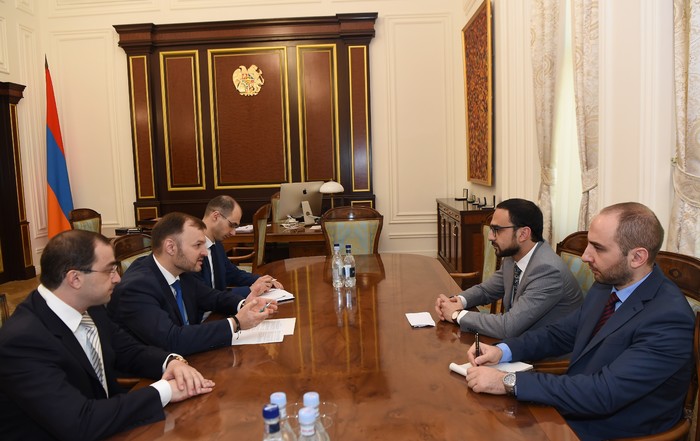 Փոխվարչապետ Տիգրան Ավինյանն ընդունեց Հայաստանում Մոլդովայի դեսպանին