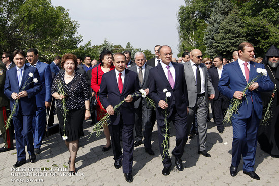 Վարչապետը մասնակցել է Հաղթանակի և խաղաղության տոնին նվիրված միջոցառմանը