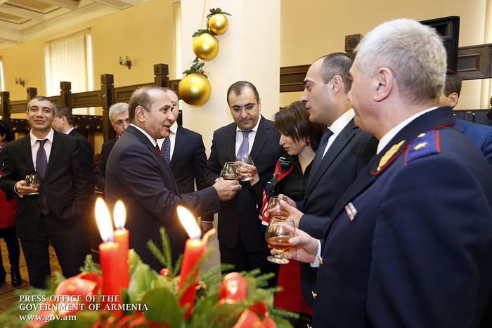 Վարչապետը տոնական ընդունելության է հրավիրել ԶԼՄ-ների ներկայացուցիչներին