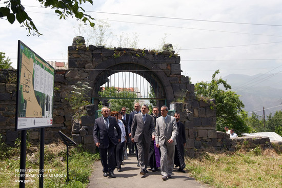 Վարչապետը ծանոթացել է Սանահինի վանական համալիրի վերականգնողական աշխատանքների ընթացքին