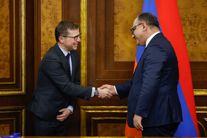 Փոխվարչապետ Տիգրան Խաչատրյանը ընդունել  է «Ֆրանսիայի ձեռնարկությունների շարժում» կազմակերպության (ME