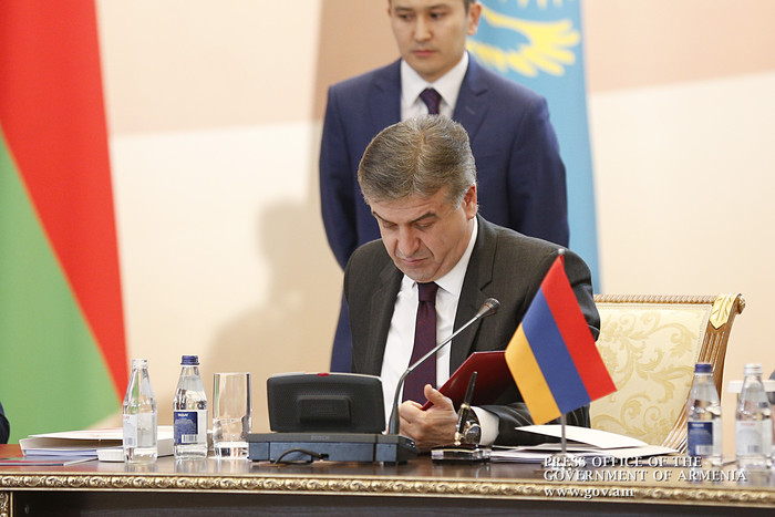 ՀՀ վարչապետը մասնակցել է Եվրասիական միջկառավարական խորհրդի նիստին