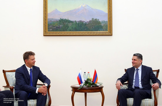Հանդիպել են տնտեսական համագործակցության հայ-ռուսական միջկառավարական հանձնաժողովի համանախագահները