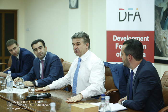Կարեն Կարապետյանը ծանոթացել է Հայաստանի զարգացման հիմնադրամի ծրագրերին