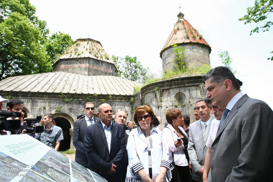 Վարչապետը ծանոթացել է Սանահինի վանական համալիրի վերականգնողական աշխատանքների ընթացքին