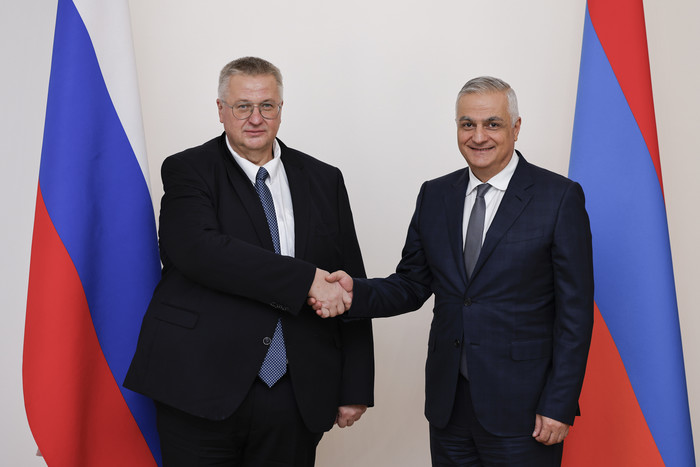 Կայացել է ՀՀ և ՌԴ միջև տնտեսական համագործակցության միջկառավարական հանձնաժողովի համանախագահների հանդի