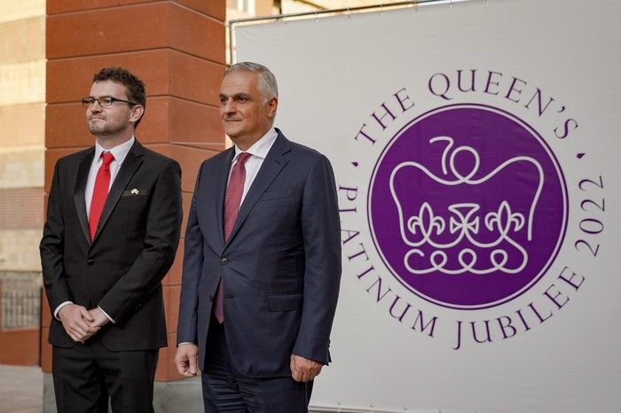 Փոխվարչապետ Մհեր Գրիգորյանը մասնակցել է Թագուհի Եղիսաբեթ Երկրորդի ծննդյան տարեդարձի առթիվ ՄԹ դեսպանո