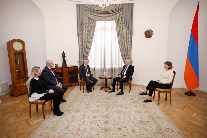 Փոխվարչապետ Մհեր Գրիգորյանն ընդունել է Կայունացման և զարգացման եվրասիական հիմնադրամի գործադիր տնօրեն