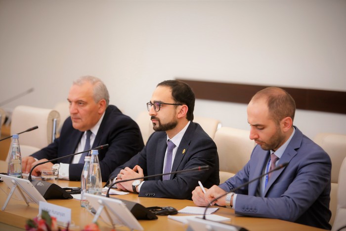 ՀՀ փոխվարչապետ Տիգրան Ավինյանը հանդիպել է Վրաստանի խորհրդարանի նախագահ Արչիլ Թալակվաձեի հետ