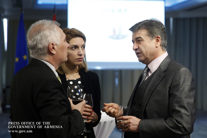 ՀՀ կառավարությունը շահագրգռված է եվրոպական բիզնեսի հետ համագործակցությամբ. Կարեն Կարապետյան