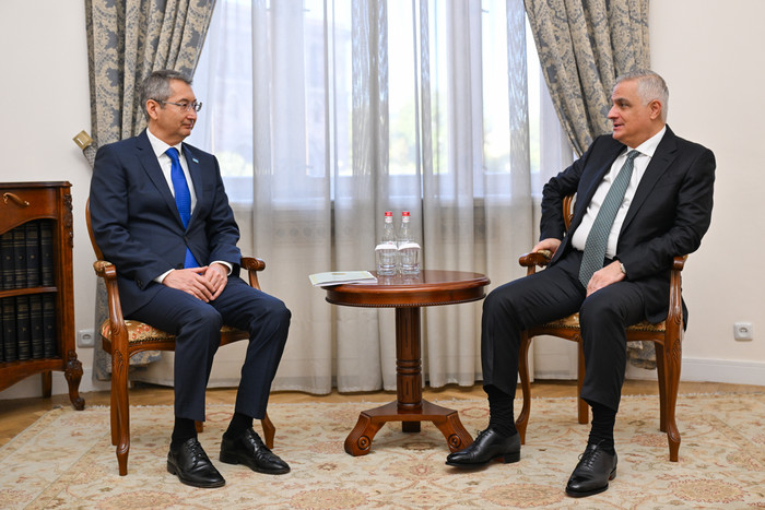Փոխվարչապետ Մհեր Գրիգորյանն ընդունել է Ղազախստանի դեսպանին