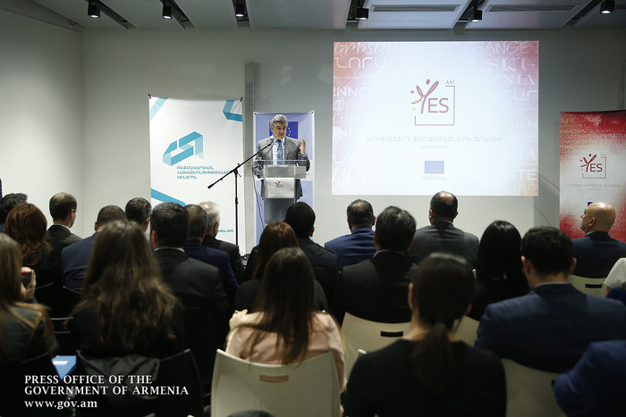 Կարեն Կարապետյան. YES Armenia ծրագիրը Հայաստանի և Եվրամիության միջև համագործակցության հերթական լավ օ