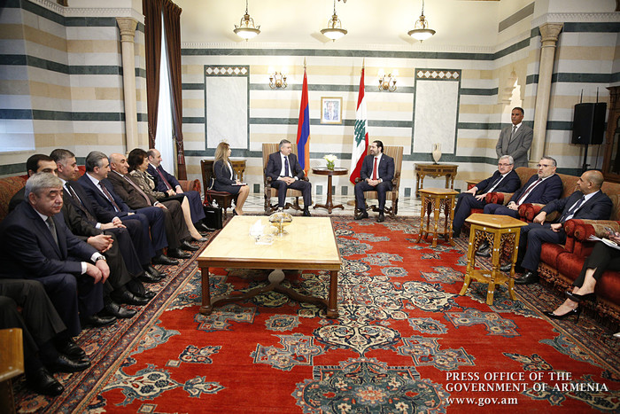 Մեկնարկել է ՀՀ վարչապետի պաշտոնական այցը Լիբանան. Կարեն Կարապետյանը և Սաադ Հարիրին քննարկել են երկկո